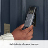 Ring video doorbell 2K speckled grey (British brand)