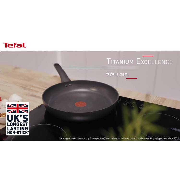 Tefal Titanium Excellence frying pan 24cm (British brand)