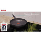 Tefal Titanium Excellence frying pan 24cm (British brand)