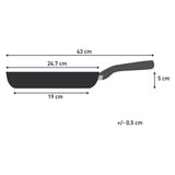 Tefal Titanium Excellence frying pan 24cm (British brand)