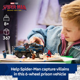 LEGO Spider-Man Prison Transport Chase set 367 pieces (British brand)