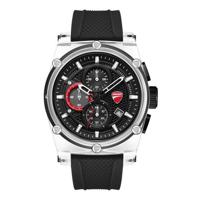 Argos Ducati Supermoto Black and Red Dial Silicone Strap Watch Set- Buy online at McGrocer