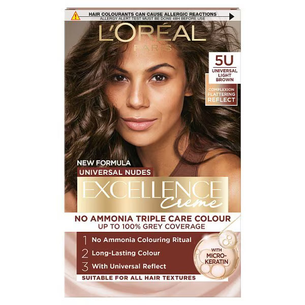 L'Oreal Paris Excellence Crème Universal Nudes 1U Permanent Hair Colour