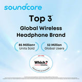 Soundcore Q21i over-ear noise-cancelling wireless headphones black (British brand)