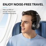 Soundcore Q21i over-ear noise-cancelling wireless headphones black (British brand)