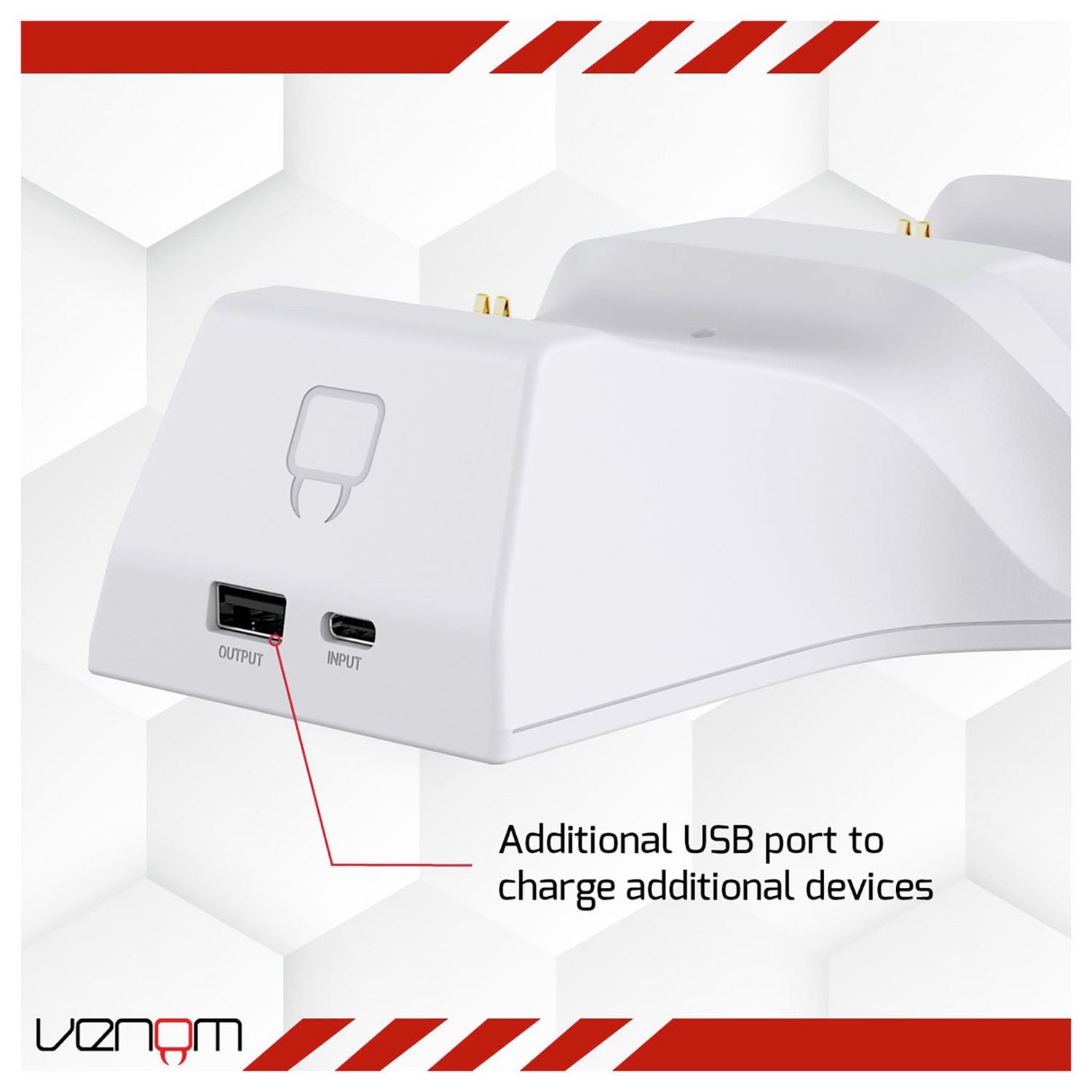 Venom twin docking station for Xbox controllers - British product