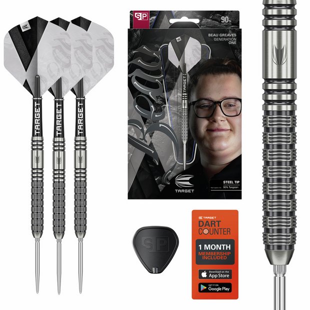 Target Darts Beau Greaves Generation 1 darts 25g, UK version