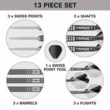 Target Darts Beau Greaves Generation 1 darts 25g, UK version