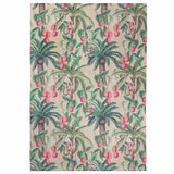 Furn Monkey Palm green rectangle outdoor rug 170x120cm - British product