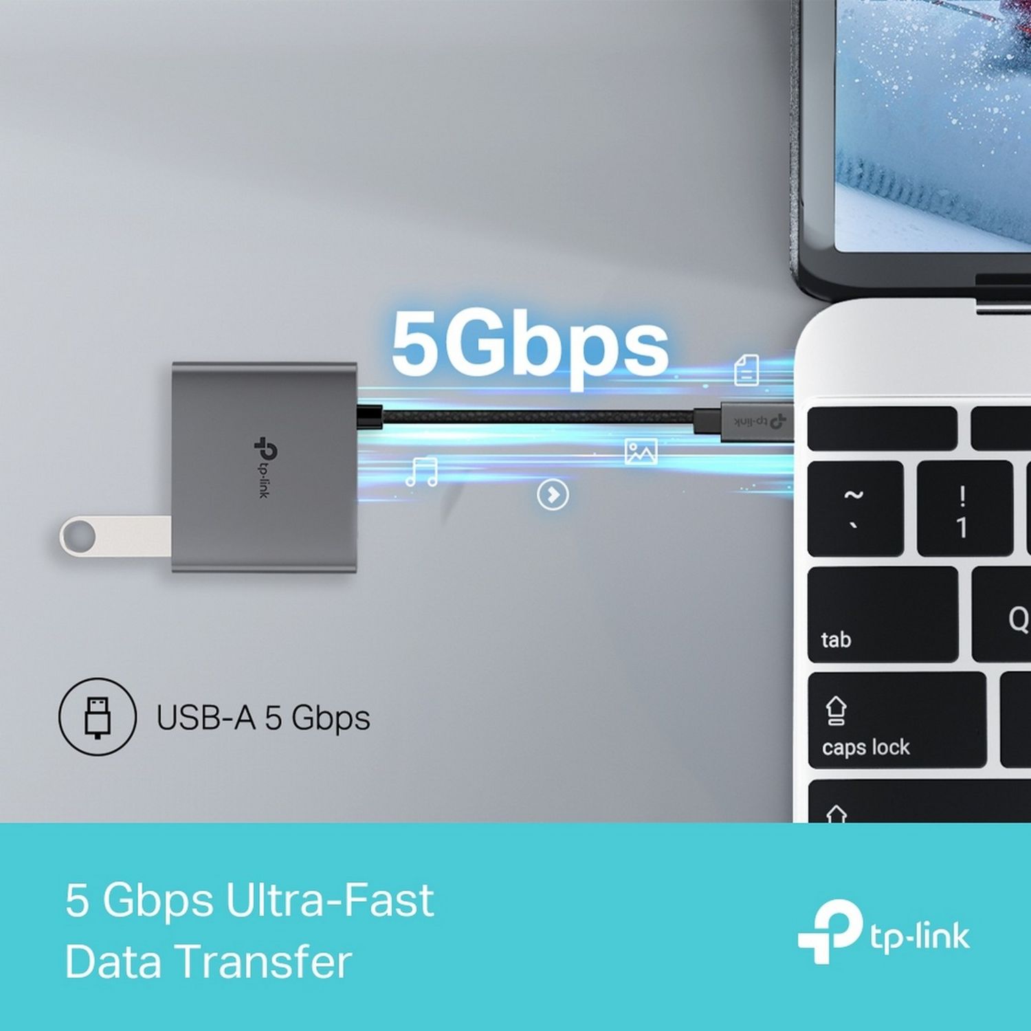 TP-Link UH3020C USB-C hub with HDMI and USB ports, UK version