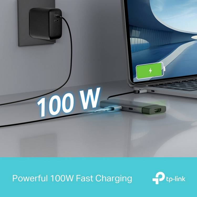 TP-Link UH5020 5-in-1 USB-C hub - British product