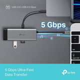 TP-Link UH5020 5-in-1 USB-C hub - British product