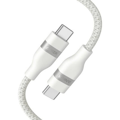 Argos Anker 0.91m 240W USB-C to USB-C Cable - White- Buy online at McGrocer