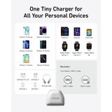 Anker Nano Pro 20W USB-C fast charger white (British brand)