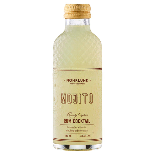 Nohrlund Mojito Organic Rum Cocktail 180ml GOODS Sainsburys   