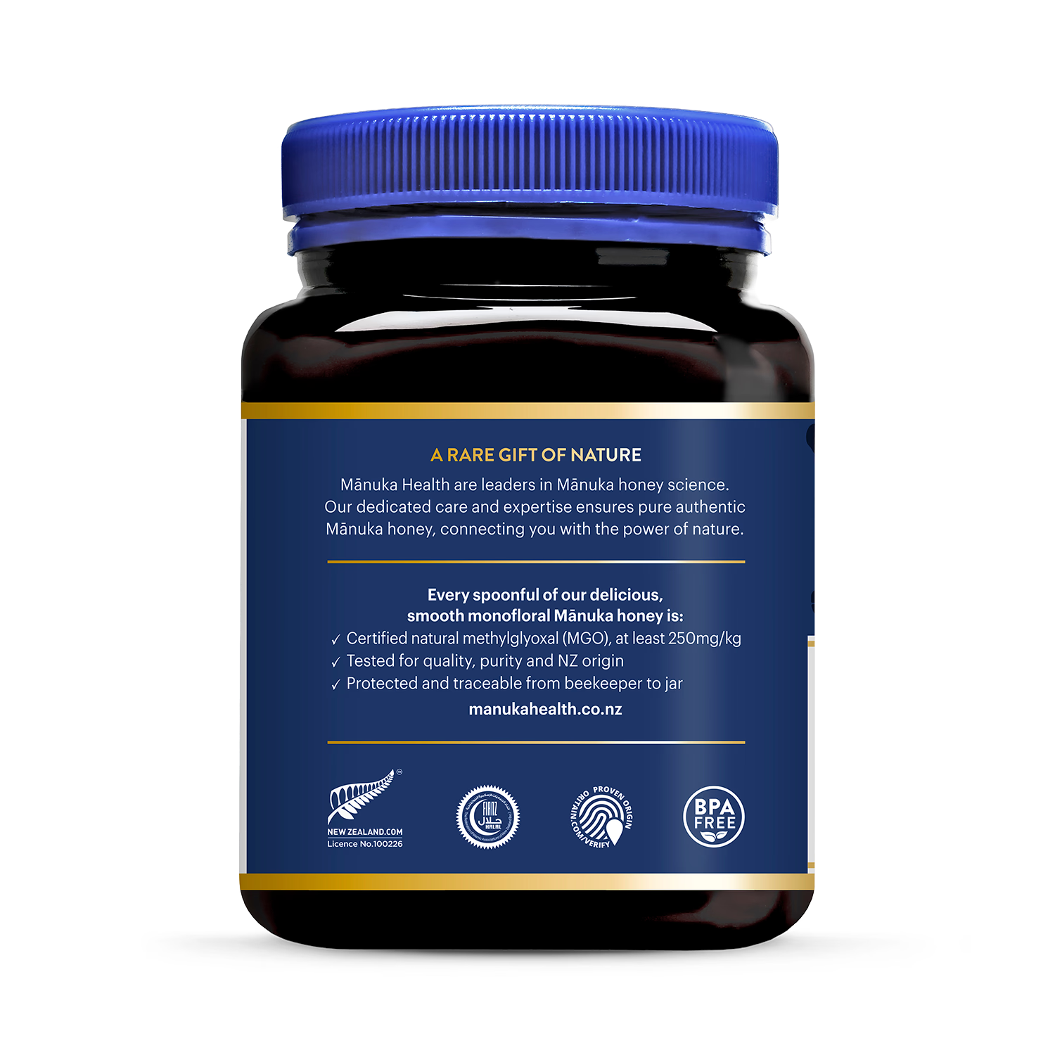 Manuka Health 250+ Manuka honey 1kg (British brand)
