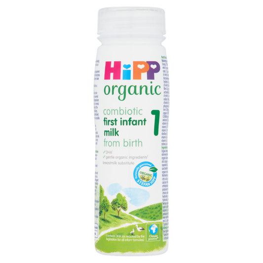 HiPP 1 First Infant Baby Milk Ready To Feed Bottle From Birth GOODS ASDA   
