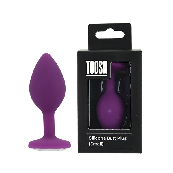 Loving Joy pink silicone butt plug small, imported from the UK