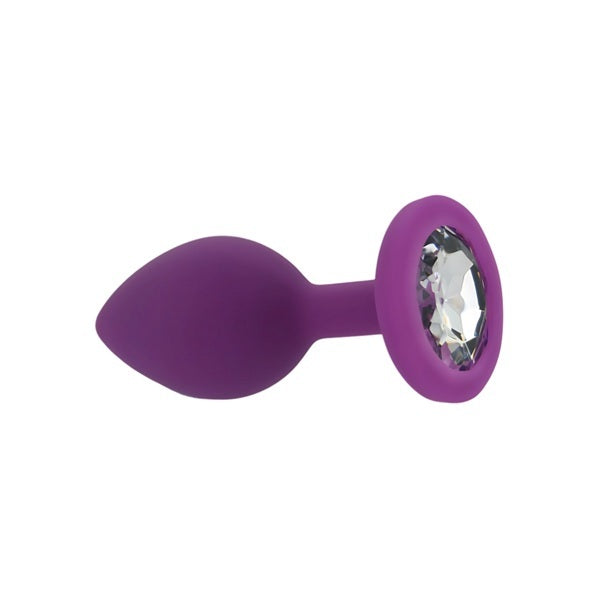 Loving Joy pink silicone butt plug small, imported from the UK