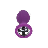 Loving Joy pink silicone butt plug small, imported from the UK