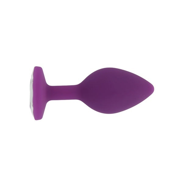 Loving Joy pink silicone butt plug small, imported from the UK