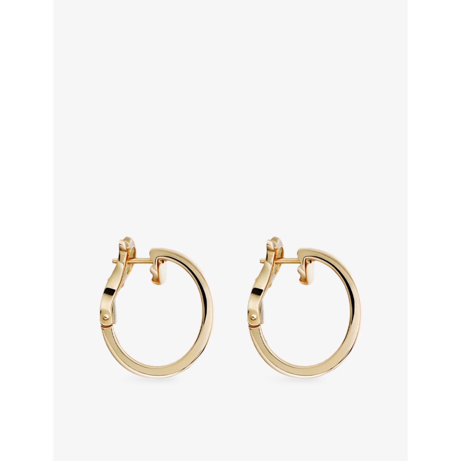 Cartier Love hoop earrings 18ct yellow-gold, imported from the UK