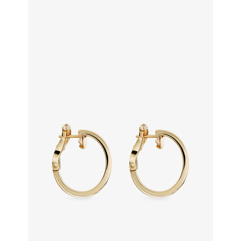 Cartier Love hoop earrings 18ct yellow-gold, imported from the UK