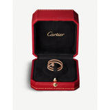 Cartier Juste un Clou double rose-gold diamond ring, imported from the UK
