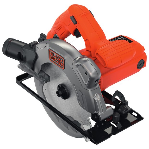 Black+Decker 190mm circular saw with laser guide, UK version