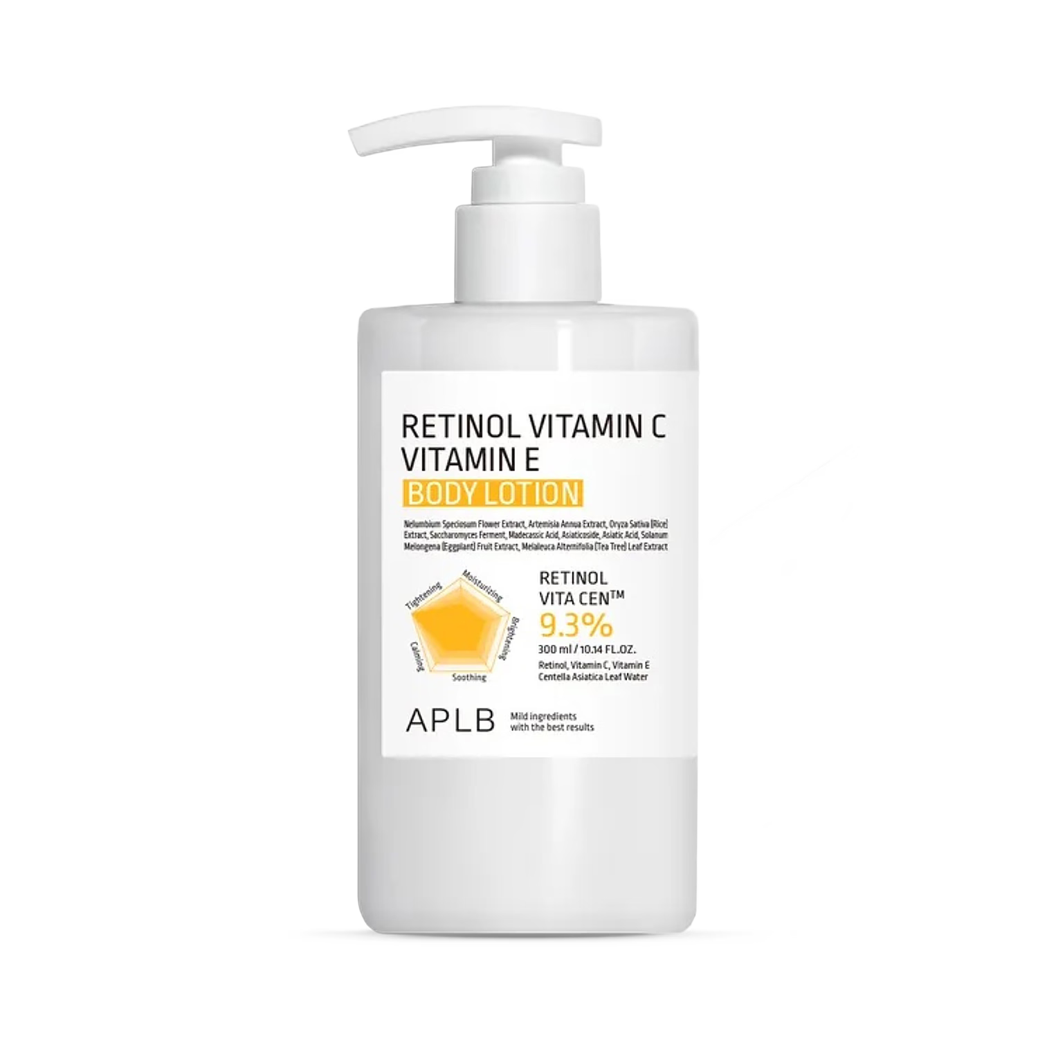 APLB retinol vitamin C E body lotion 300ml - British product