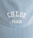 Chloé Kids cotton embroidered baseball cap - British product