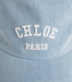 Chloé Kids cotton embroidered baseball cap - British product