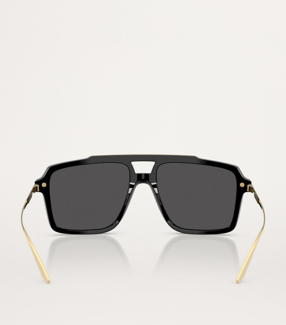 Dolce&Gabbana acetate aviator sunglasses - British product