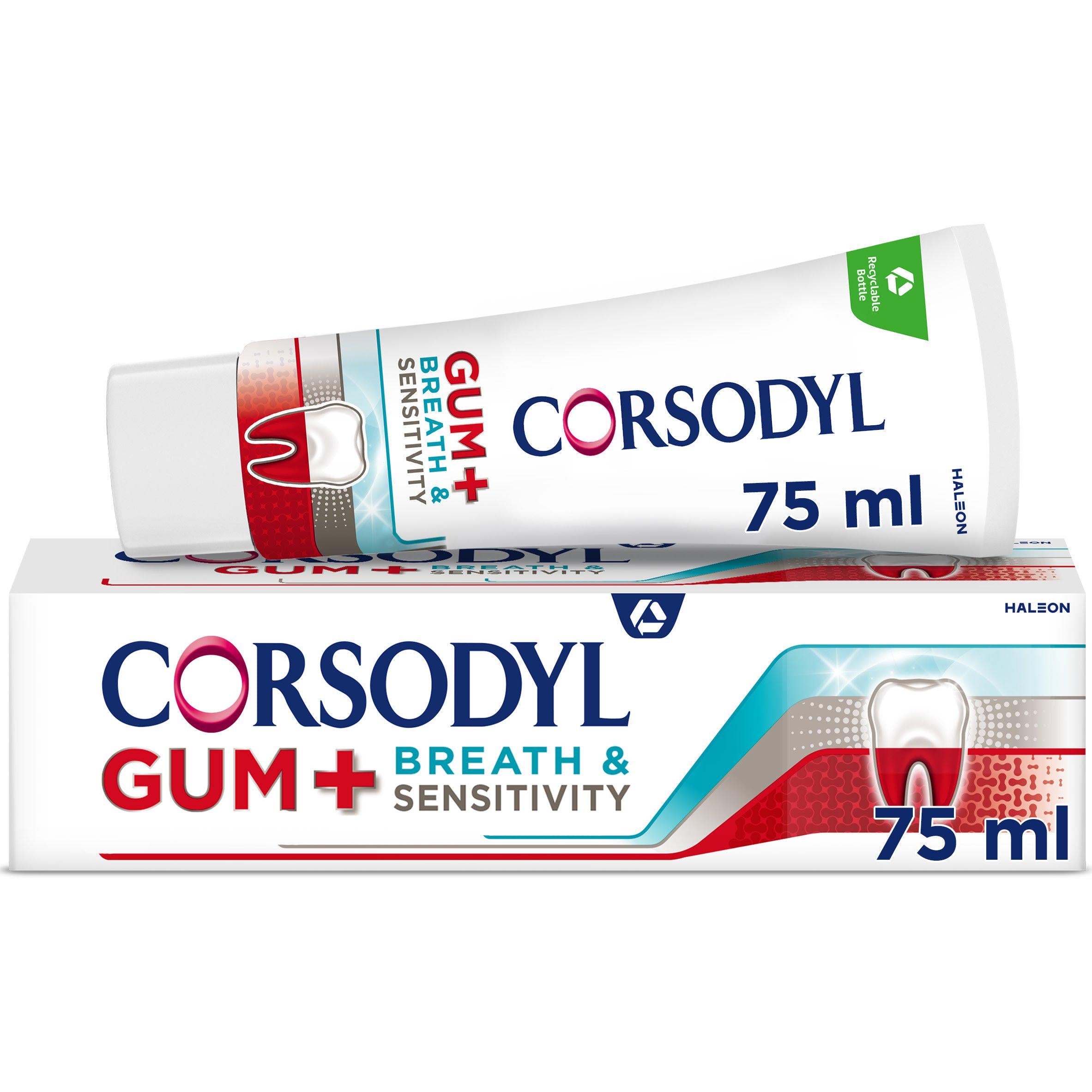 Corsodyl Gum Breath & Sensitivity Original 75ml GOODS Sainsburys   