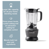 nutribullet Blender Combo 1200W (1.8L jug and bullet cups), imported from the UK