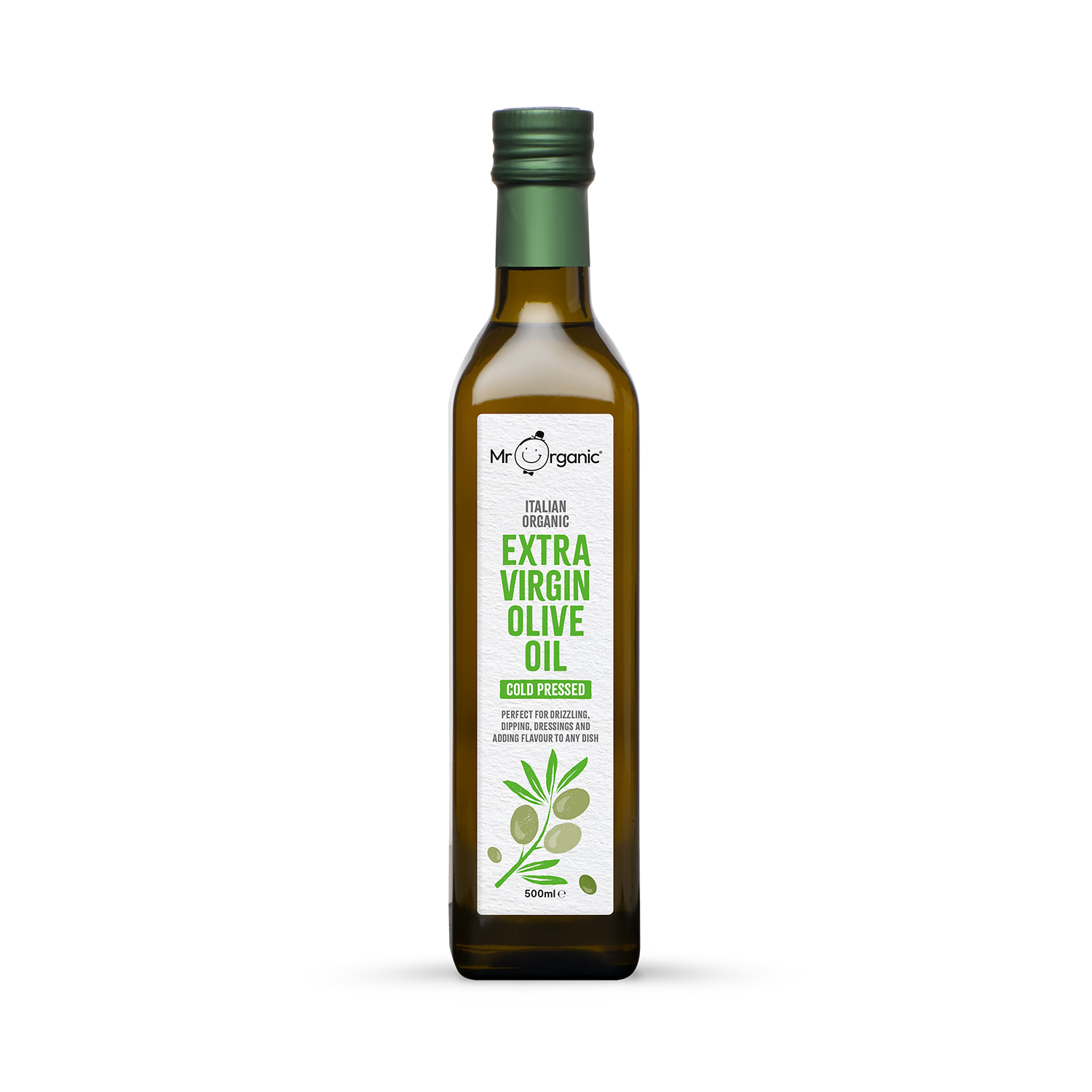 Mr Organic Extra Virgin Olive Oil 500ml, imported from the UK