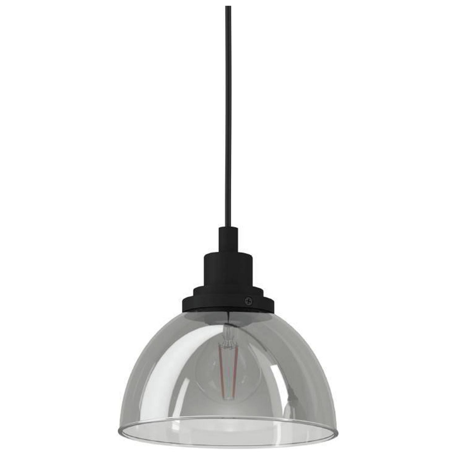 Eglo Beleser 3 light pendant dark grey - British product