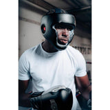 Decathlon bar-faced boxing headguard 55-58cm, UK version