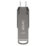 Lexar JumpDrive D400 dual flash drive 128GB, UK version