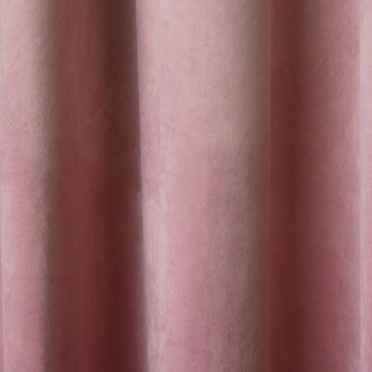 Laurence Llewelyn-Bowen blush pink blackout curtains 117x137cm - British product