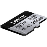 Lexar SILVER PLUS 256GB microSDXC memory card - British product