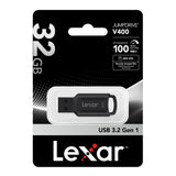 Lexar JumpDrive V400 flash drive 32GB, imported from the UK