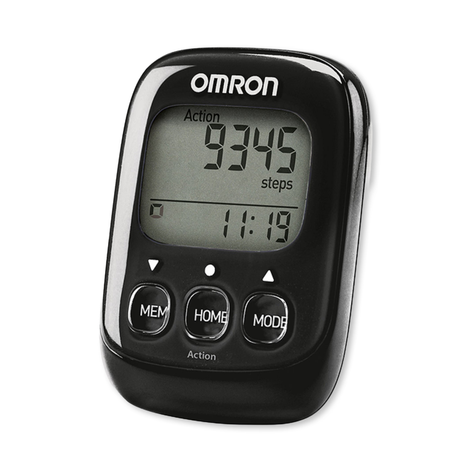 Omron Walking Style IV Pedometer Black, UK version