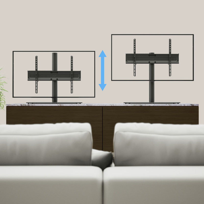 AVF black TV stand for 60 inch TVs, UK version