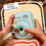 Kiimento Kids Instant Print Camera Mint, UK version