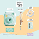 Kiimento Kids Instant Print Camera Mint, UK version