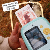 Kiimento Kids Instant Print Camera Mint, UK version