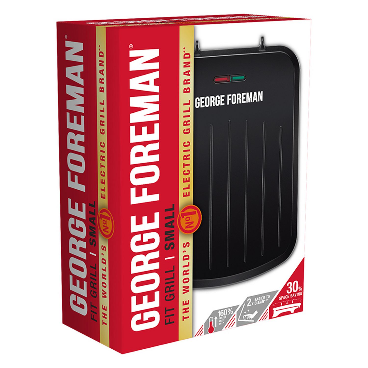 George Foreman Small Health Fit Grill 25800 (British brand)