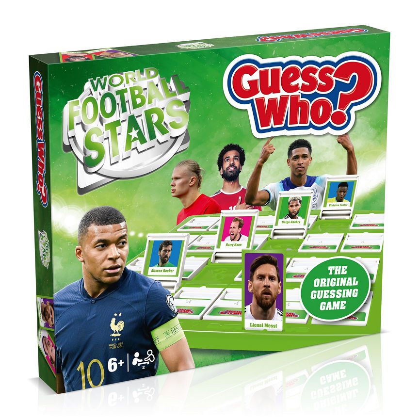 Guess Who? World Football Stars GOODS ASDA   