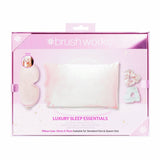 Brushworks satin sleep set with pillowcase mask and scrunchies (British brand)